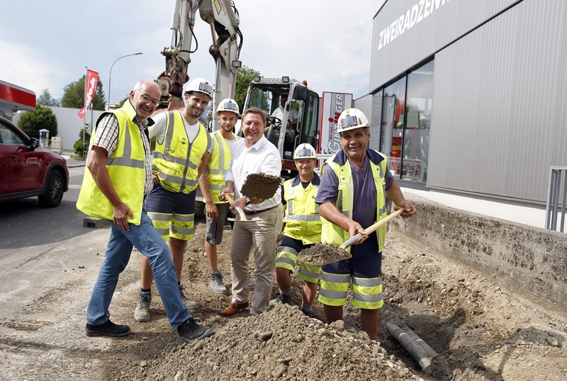 Heidenfeldstraße: Villach schließt Radweg-Lücke