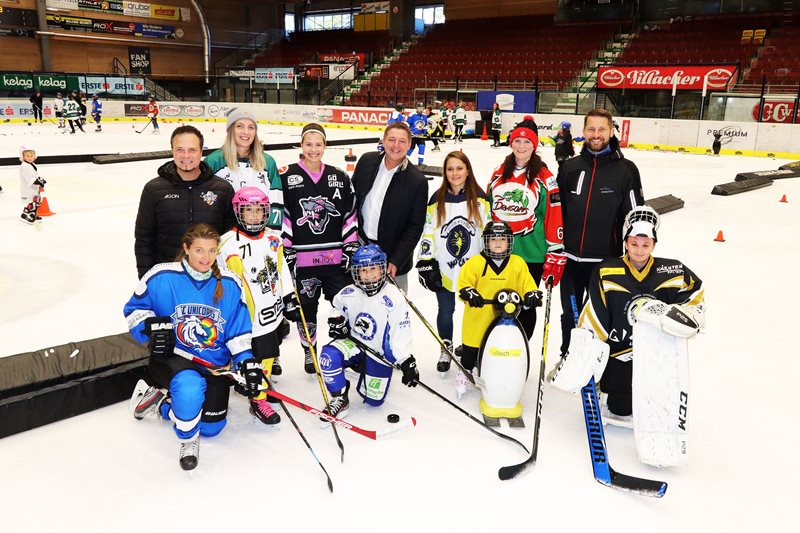 Volles Haus beim Girls Hockey Day