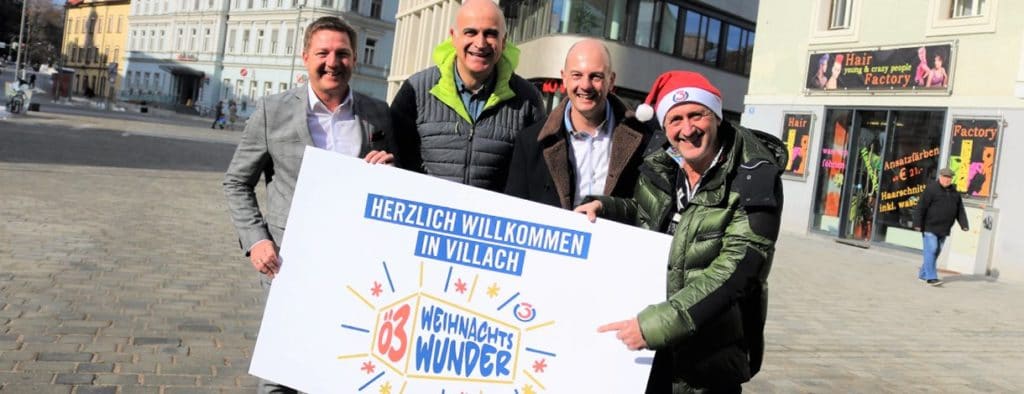 Wer macht mit? Ö3 Weihnachtswunder in Villach