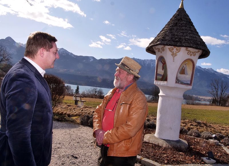 Beim Marterl heißt es bald „Gretl-Komposch-Platzl“