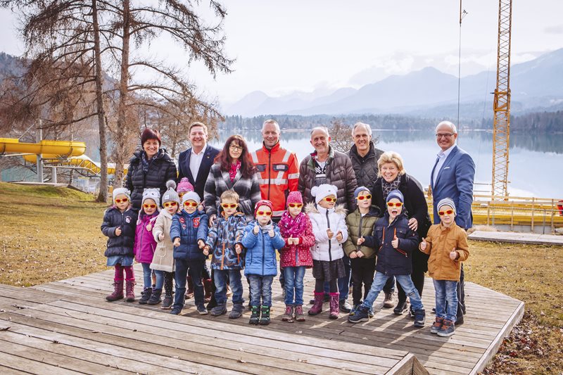 Strandbad Drobollach – Umbau ist im Zeitplan