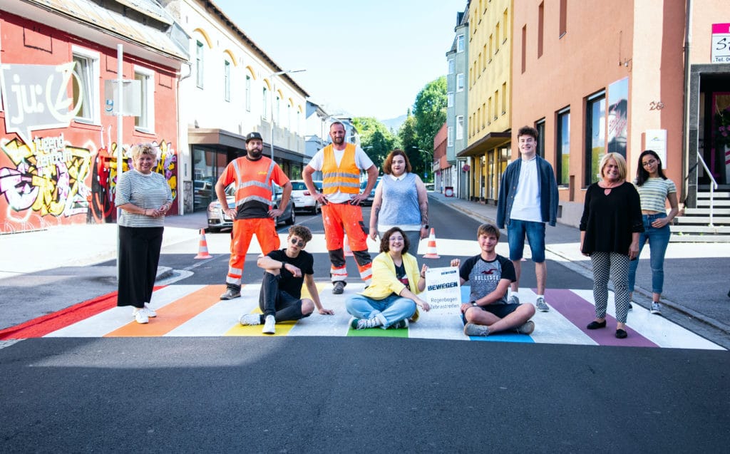 „Jugend bewegt was“ in der Gerbergasse