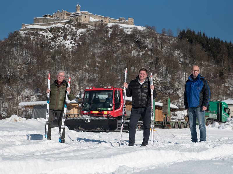 Neue kostenlose Langlaufloipe in Landskron