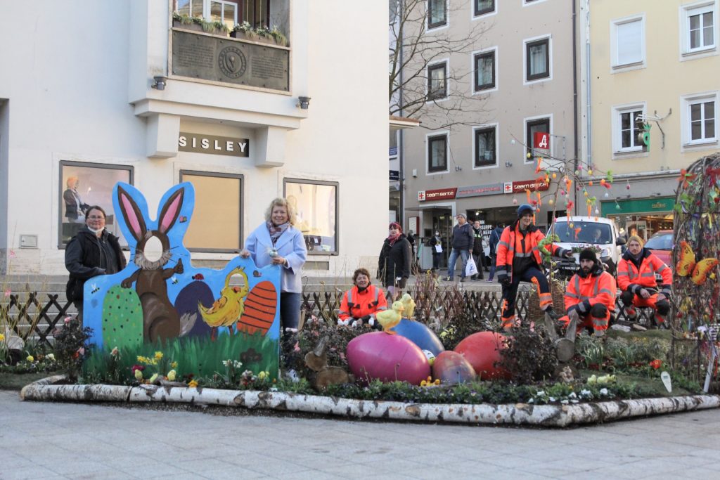 Osterstimmung in der Innenstadt