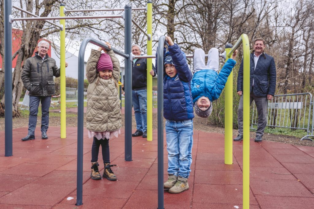 Neuer Motorikpark für alle Generationen