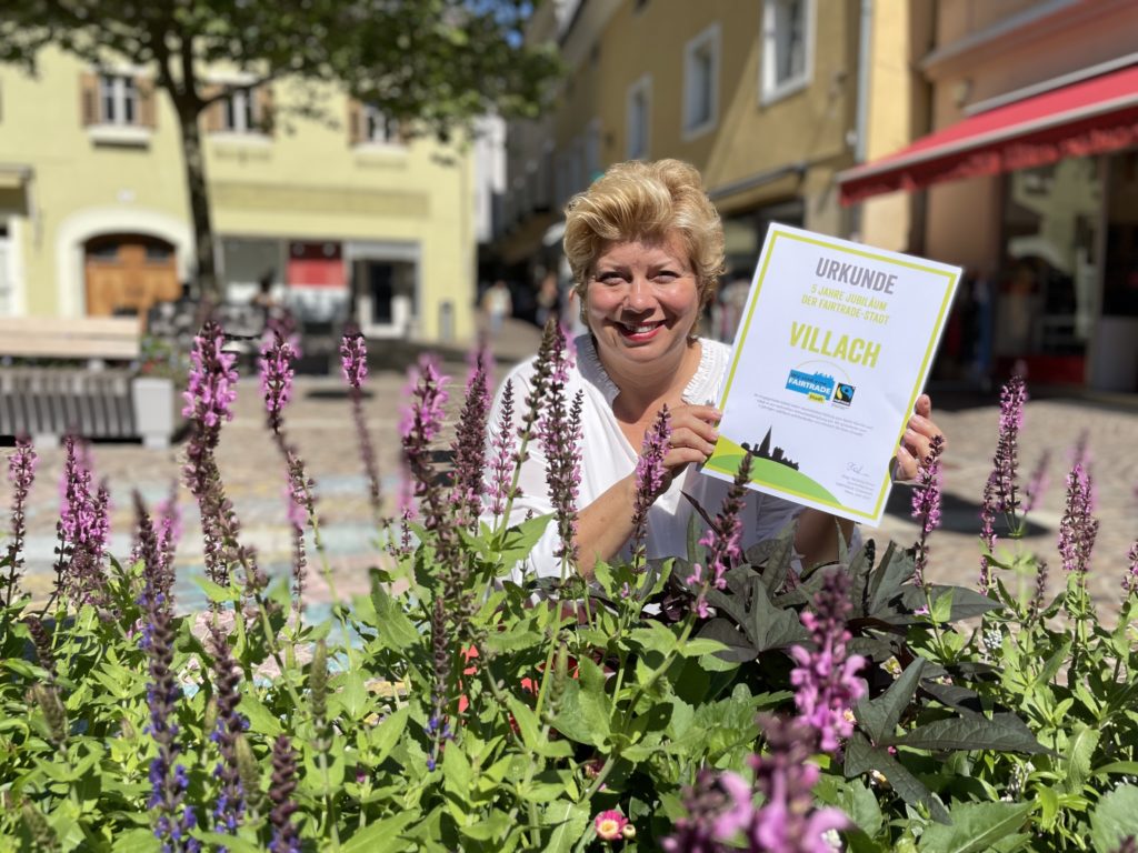 Villach ist seit fünf Jahren offizielle Fairtrade-Stadt