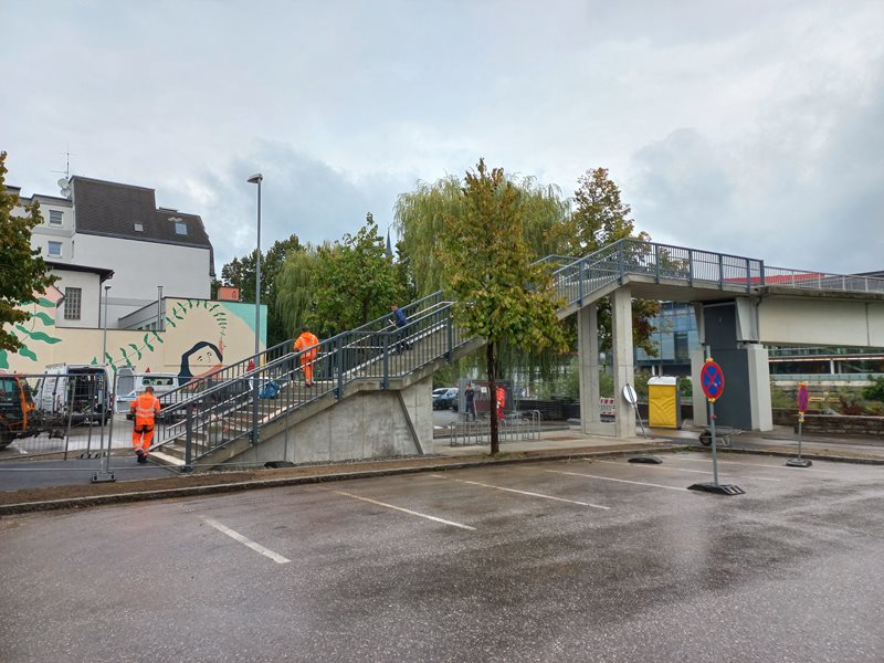 CCV-Stiege wurde neu errichtet