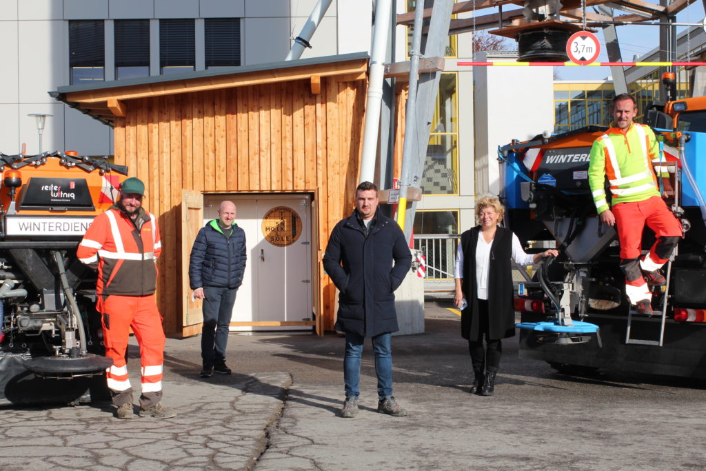 Winter naht: Villachs Wirtschaftshof ist einsatzbereit