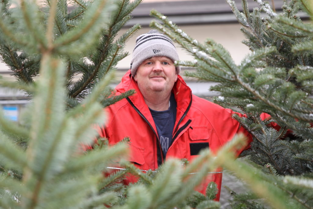 Am Villacher Christbaummarkt kauft man nachhaltig