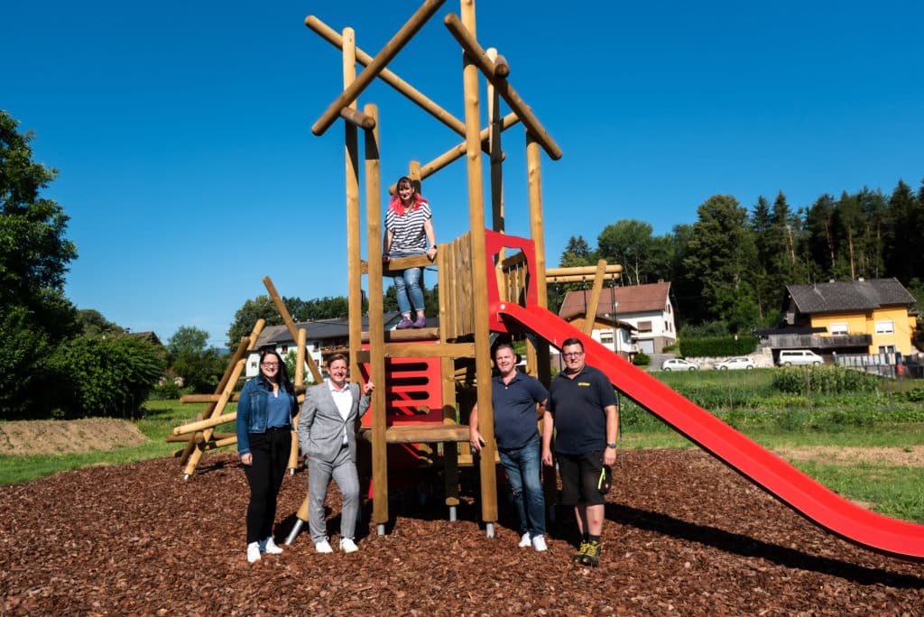 St. Ulrich hat einen neuen Spielplatz