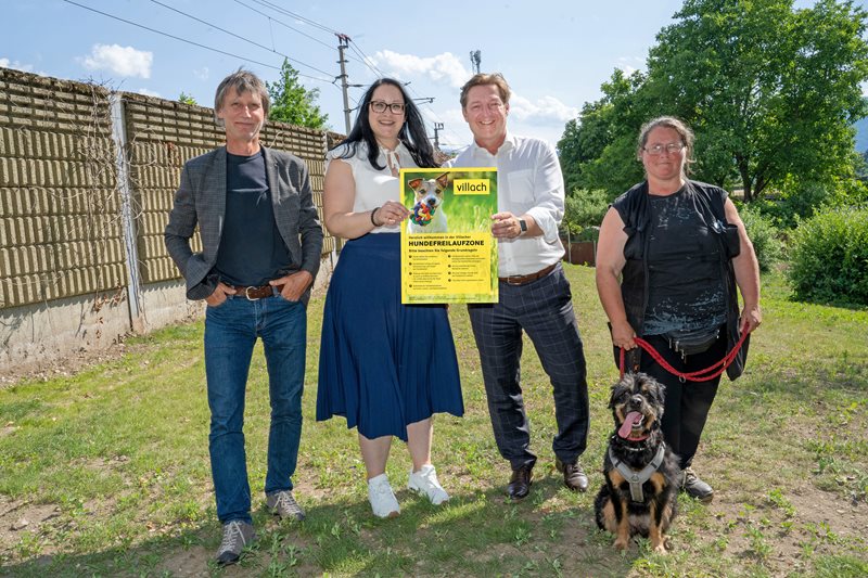 Neue Freilaufzone für Hunde in Lind