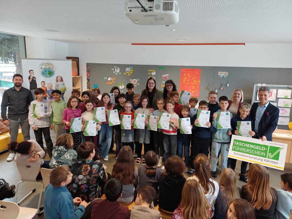 Taschengeld-Führerschein stärkt Finanzbildung an der Volksschule