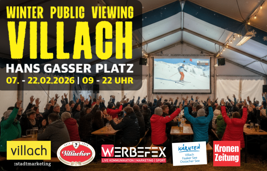 Villach jubelt: Olympia zieht in die Innenstadt