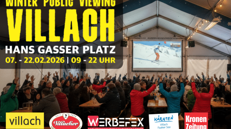 Villach jubelt: Olympia zieht in die Innenstadt